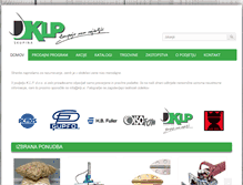 Tablet Screenshot of klp.si